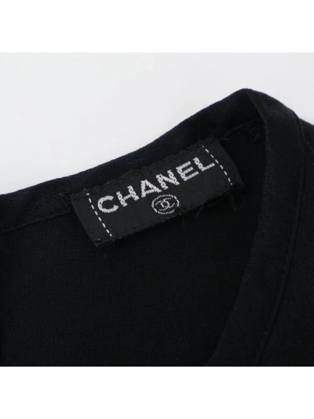 Chanel Silk Sleeveless Blouse